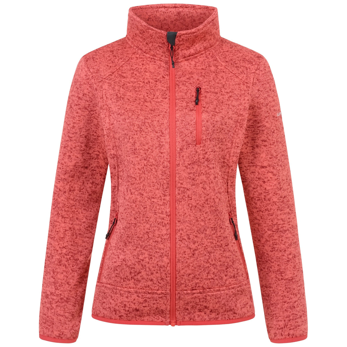 Fleecejacke Damen mit Knit Tech - ALPENWERT