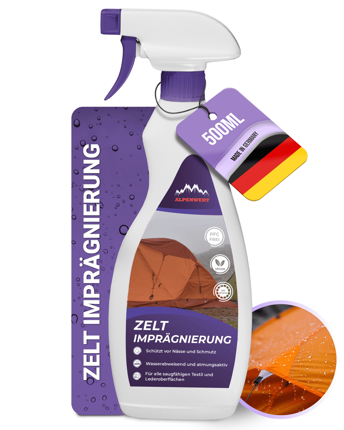 Imprägnierspray Zelt & Markise - ALPENWERT