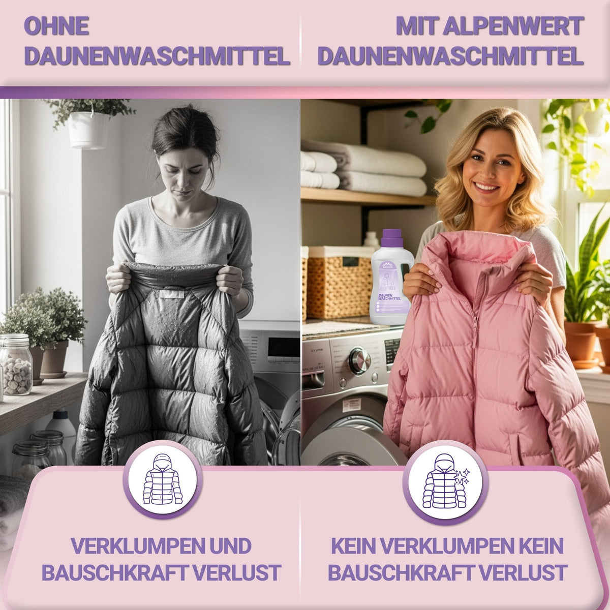 Daunenwaschmittel - ALPENWERT
