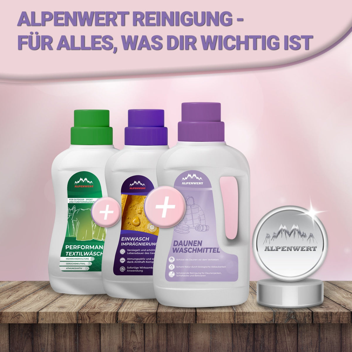 Daunenwaschmittel - ALPENWERT