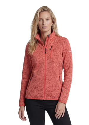 Fleecejacke Damen mit Knit Tech - ALPENWERT