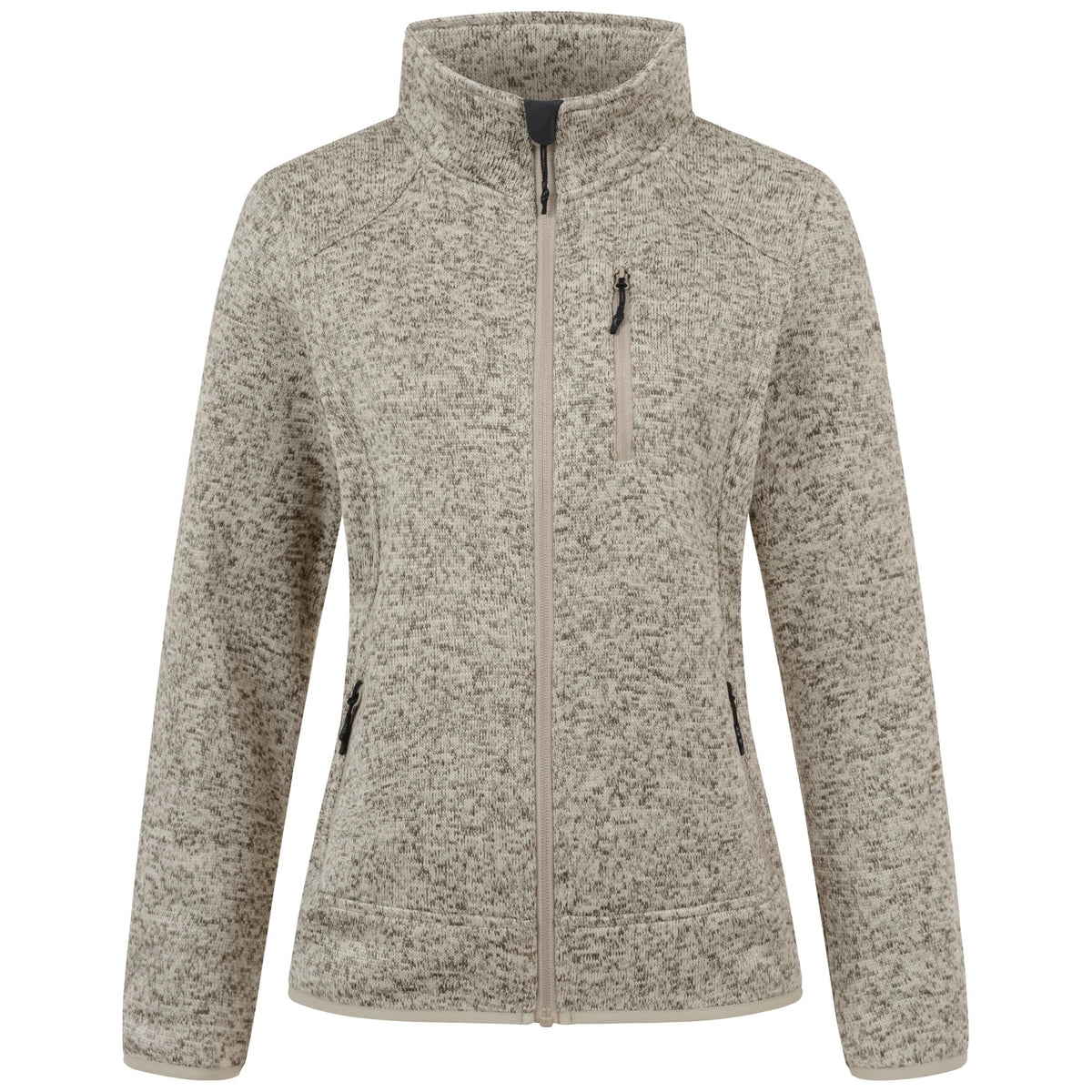Fleecejacke Damen mit Knit Tech - ALPENWERT