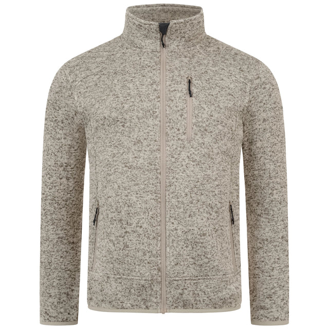 Fleecejacke Herren mit Knit Tech - ALPENWERT
