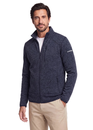 Fleecejacke Herren mit Knit Tech - ALPENWERT
