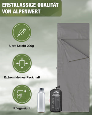 Hüttenschlafsack - ALPENWERT