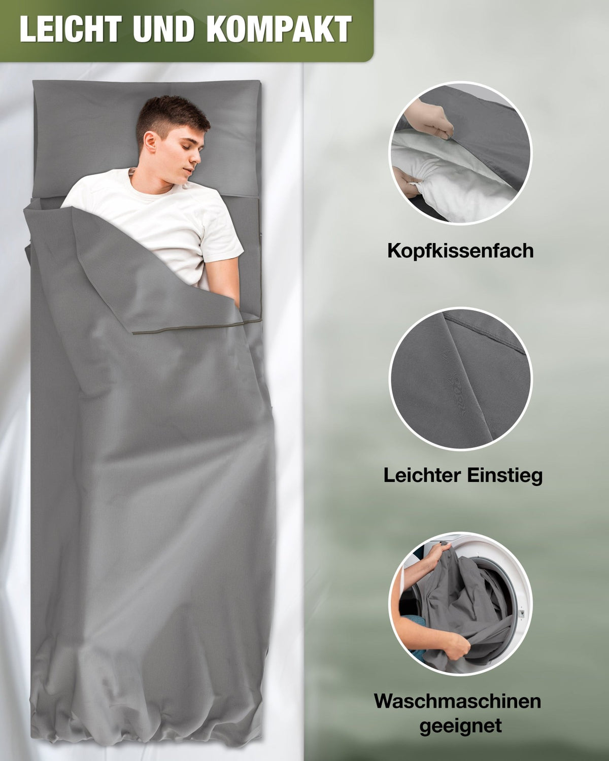 Hüttenschlafsack - ALPENWERT