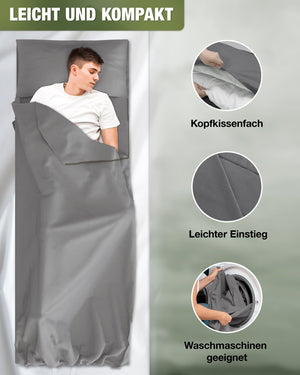 Hüttenschlafsack - ALPENWERT