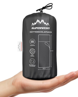 Hüttenschlafsack - ALPENWERT