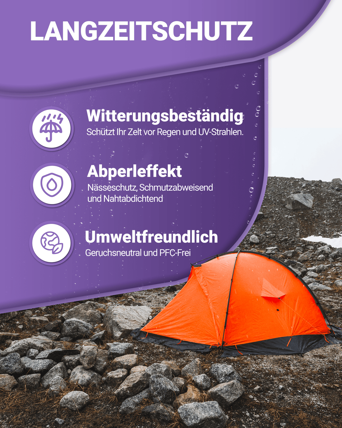 Imprägnierspray Zelt & Markise - ALPENWERT