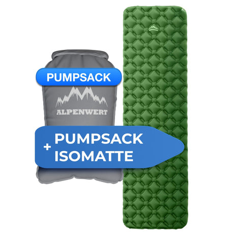 Isomatte + Pumpsack - ALPENWERT