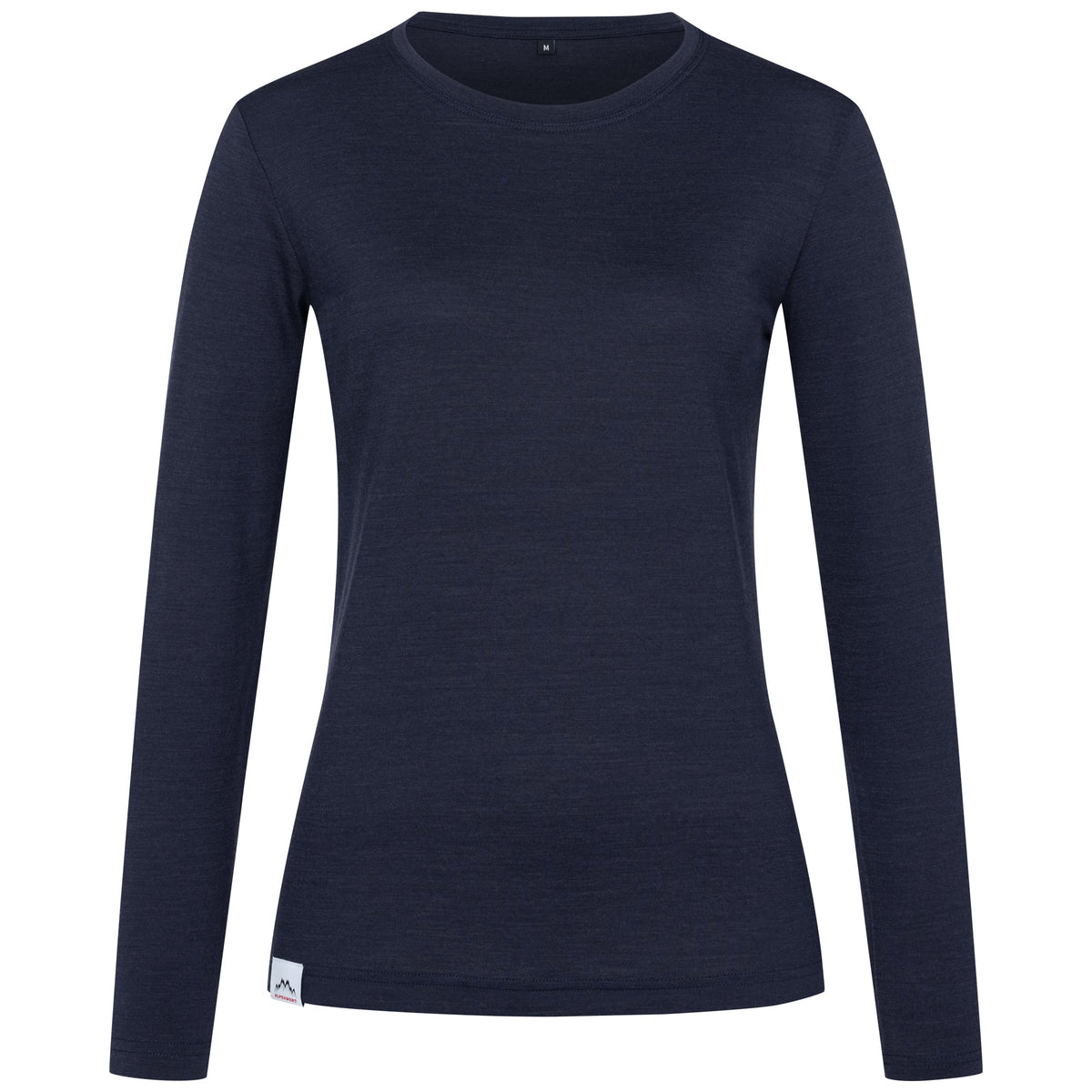 Langarmshirt Damen aus Merino - ALPENWERT