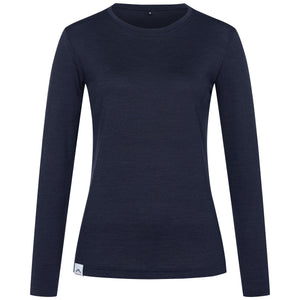 Langarmshirt Damen aus Merino - ALPENWERT
