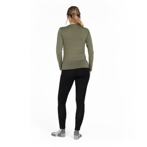 Langarmshirt Damen aus Merino - ALPENWERT