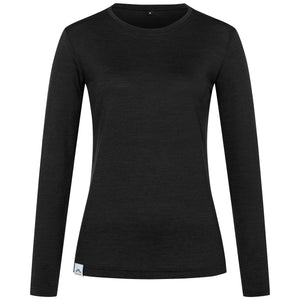 Langarmshirt Damen aus Merino - ALPENWERT
