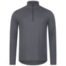 Langarmshirt Herren 100% Merino mit Zip - ALPENWERT