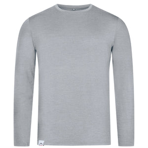 Langarmshirt Herren aus Merino - ALPENWERT