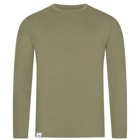 Langarmshirt Herren aus Merino - ALPENWERT