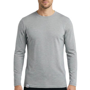 Langarmshirt Herren aus Merino - ALPENWERT