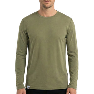 Langarmshirt Herren aus Merino - ALPENWERT