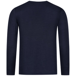 Langarmshirt Herren aus Merino - ALPENWERT