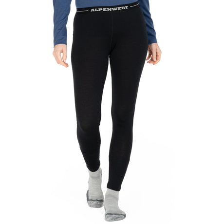 Lange Unterhose Damen aus 100% Merinowolle - ALPENWERT