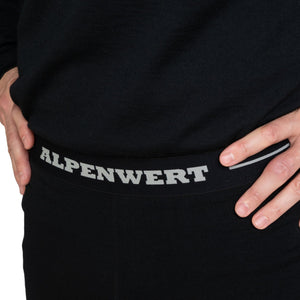 Lange Unterhose Herren aus 100% Merinowolle - ALPENWERT