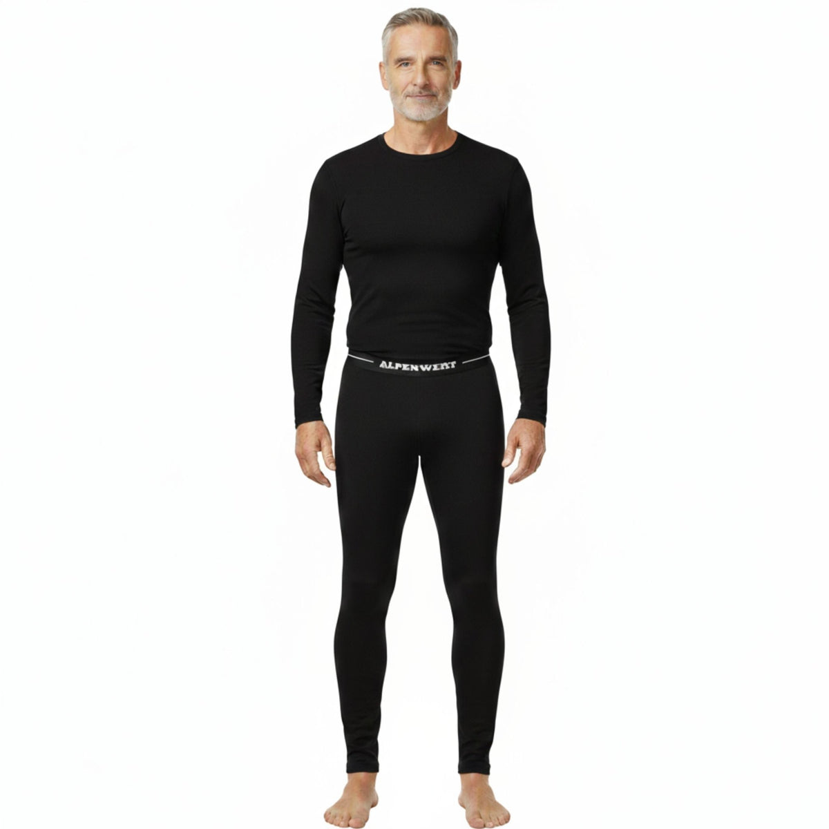 Lange Unterhose Herren aus 100% Merinowolle - ALPENWERT