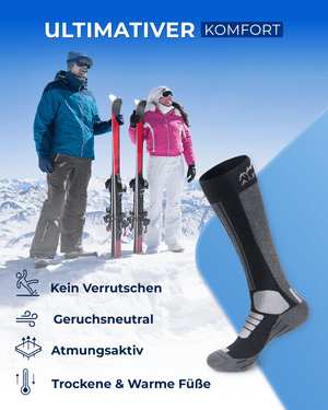 Skisocken Merino 2 Paar - ALPENWERT
