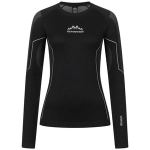Thermounterhemd Damen aus recyceltem Polyester - ALPENWERT