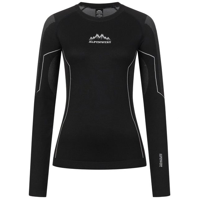 Thermounterhemd Damen aus recyceltem Polyester - ALPENWERT