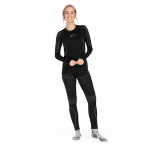 Thermounterwäsche Damen mit Daumenloch aus recyceltem Polyester - ALPENWERT