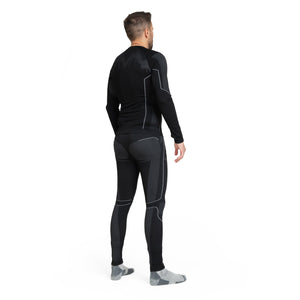 Thermounterwäsche Herren mit Daumenloch aus recyceltem Polyester - ALPENWERT