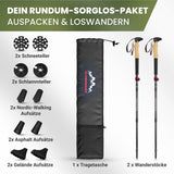 Wanderstöcke faltbar - ALPENWERT