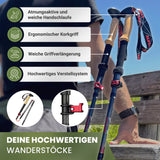 Wanderstöcke faltbar - ALPENWERT